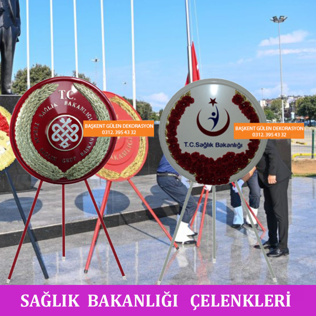Sağlık Bakanlığı Çelenkleri